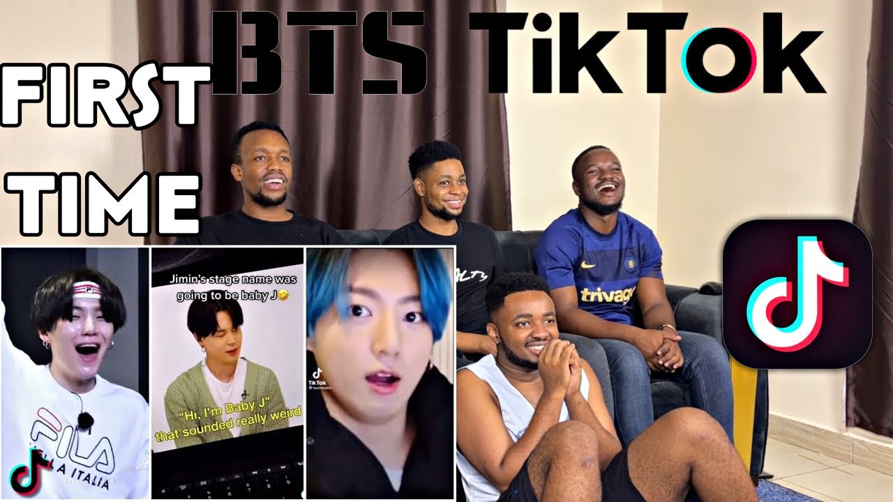 Friends watch BTS Tiktoks compilation for the first time !!