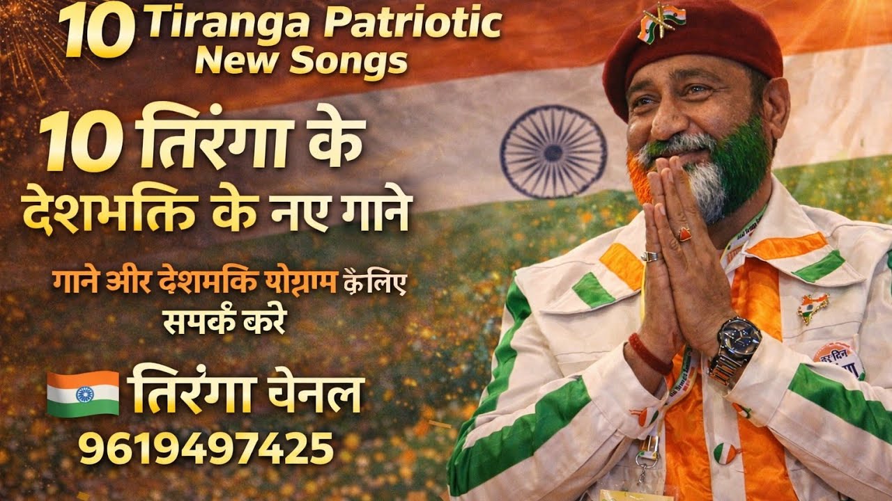 10 New Tiranga  Patriotic Songs