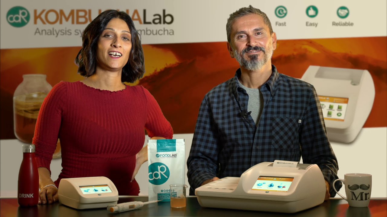 CDR KombuchaLab the innovative system for analysis of Kombucha