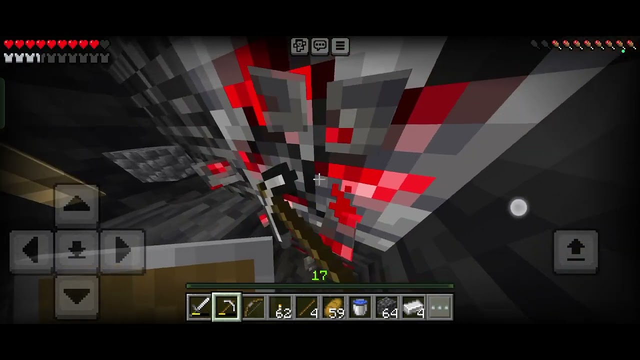 I am mining in Minecraft so much