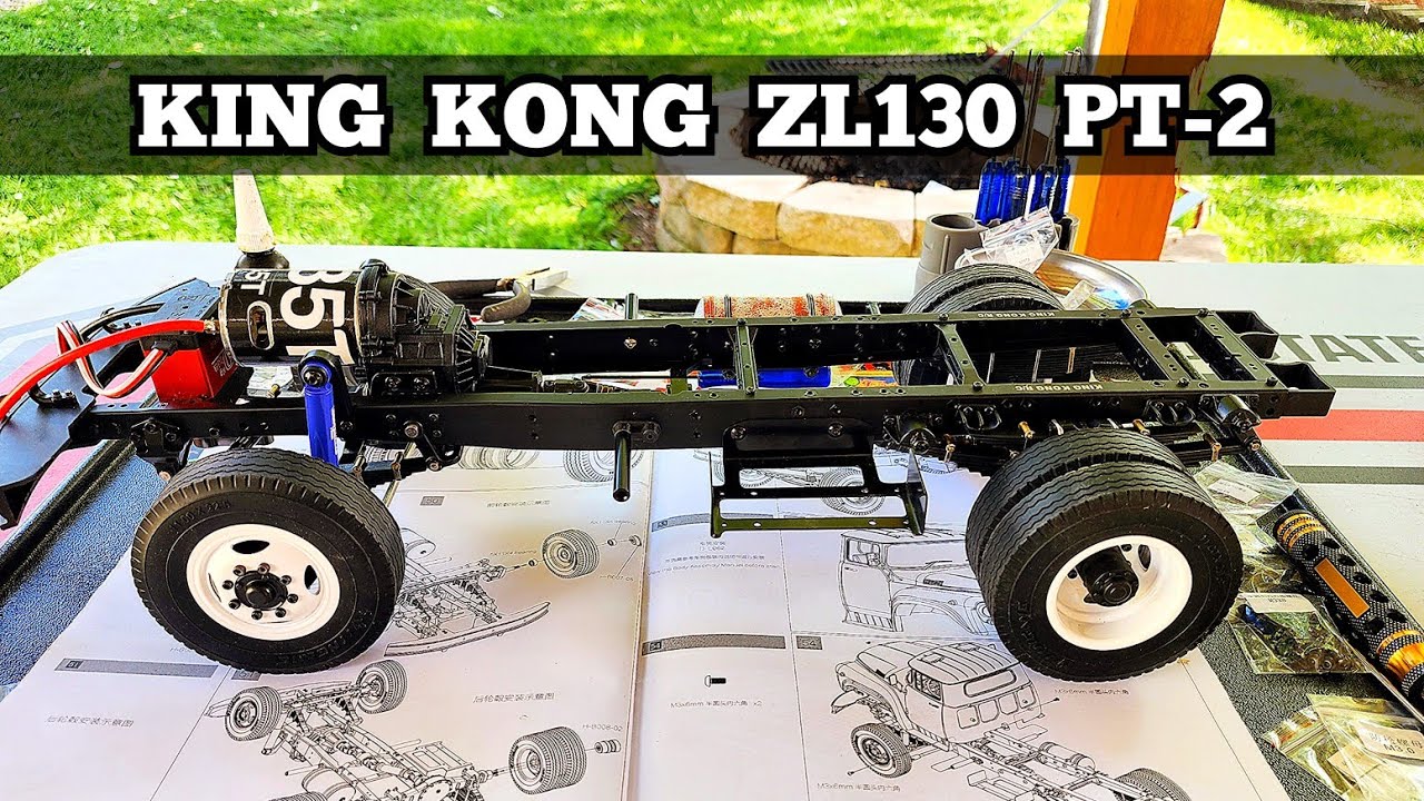King Kong Rc zl130 ii build PT-2