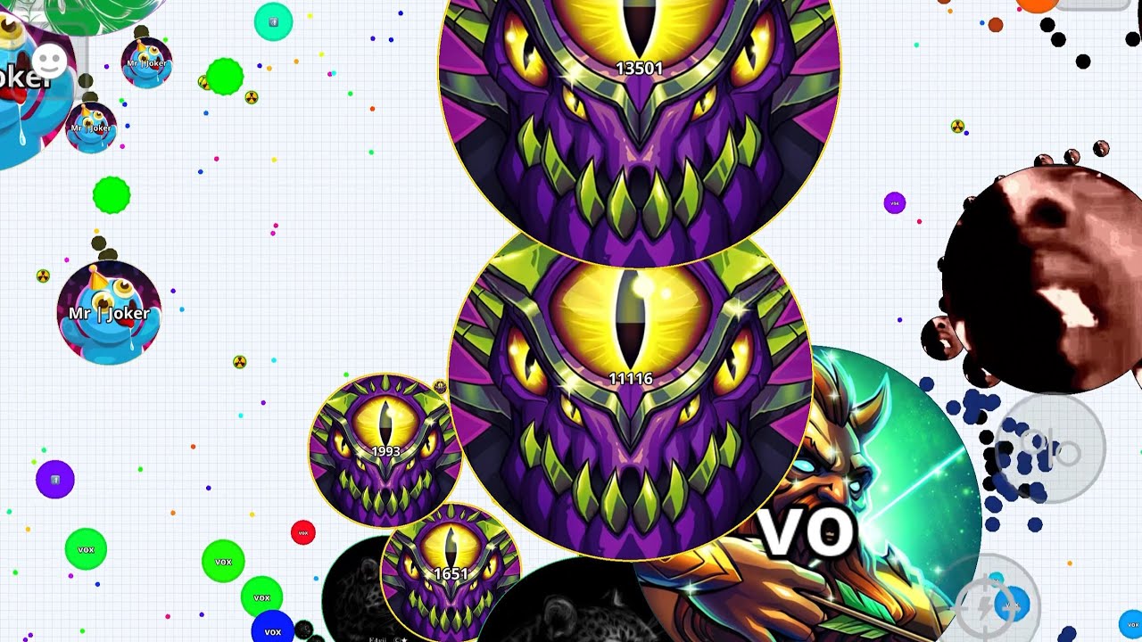 Solo 90,000+ Score (Agar.io Mobile)