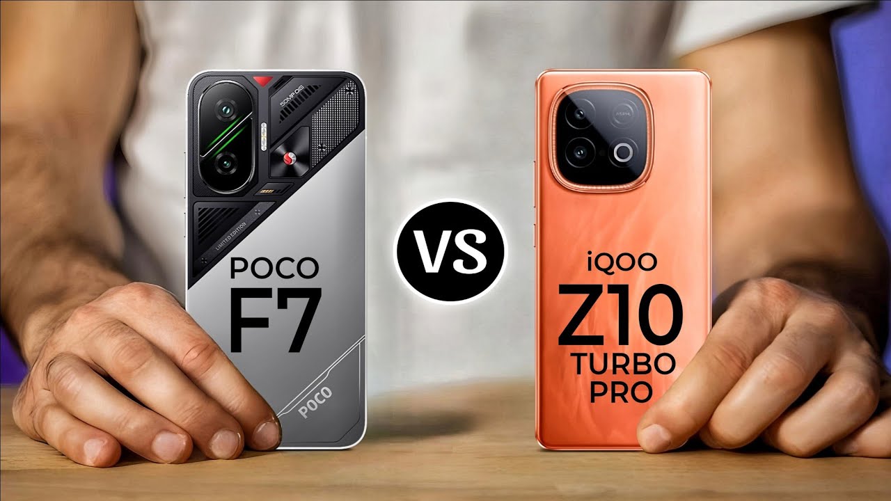 Poco F7 Vs iQOO Z10 Turbo Pro || Full Specs Comparison