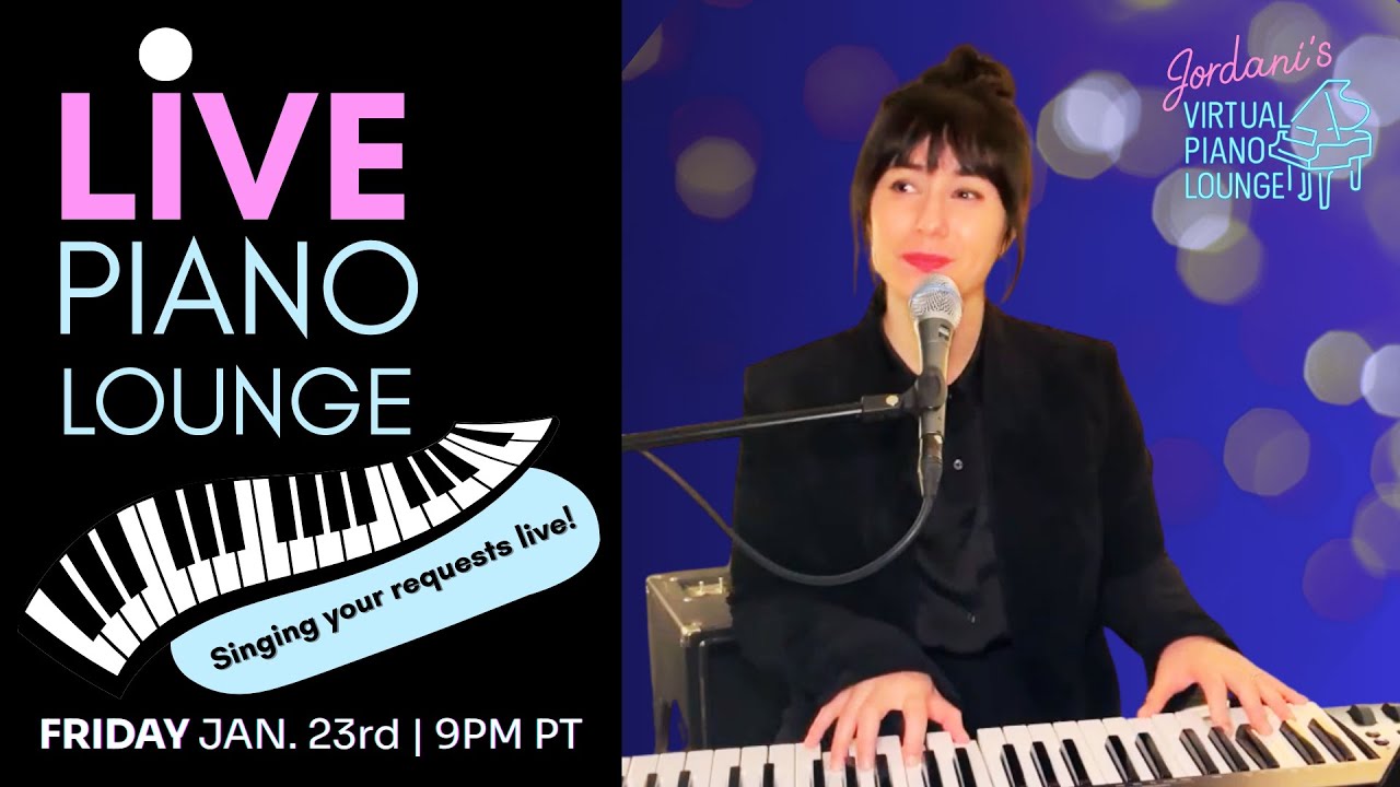 LIVE Song Requests on Piano & Vocals | Your song requests LIVE from the virtual piano bar - Jan. 23