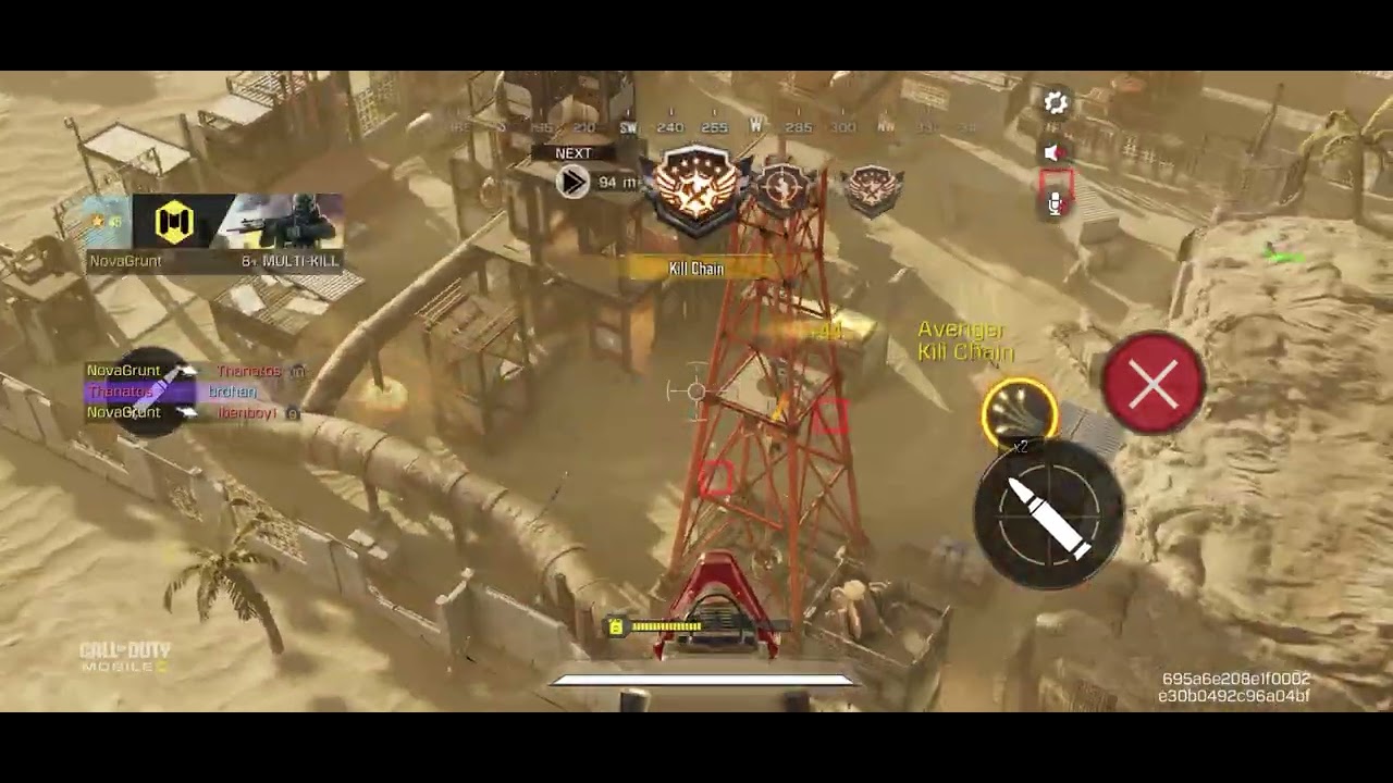 Call of Duty Mobile | 105 Kills Rust Gameplay 