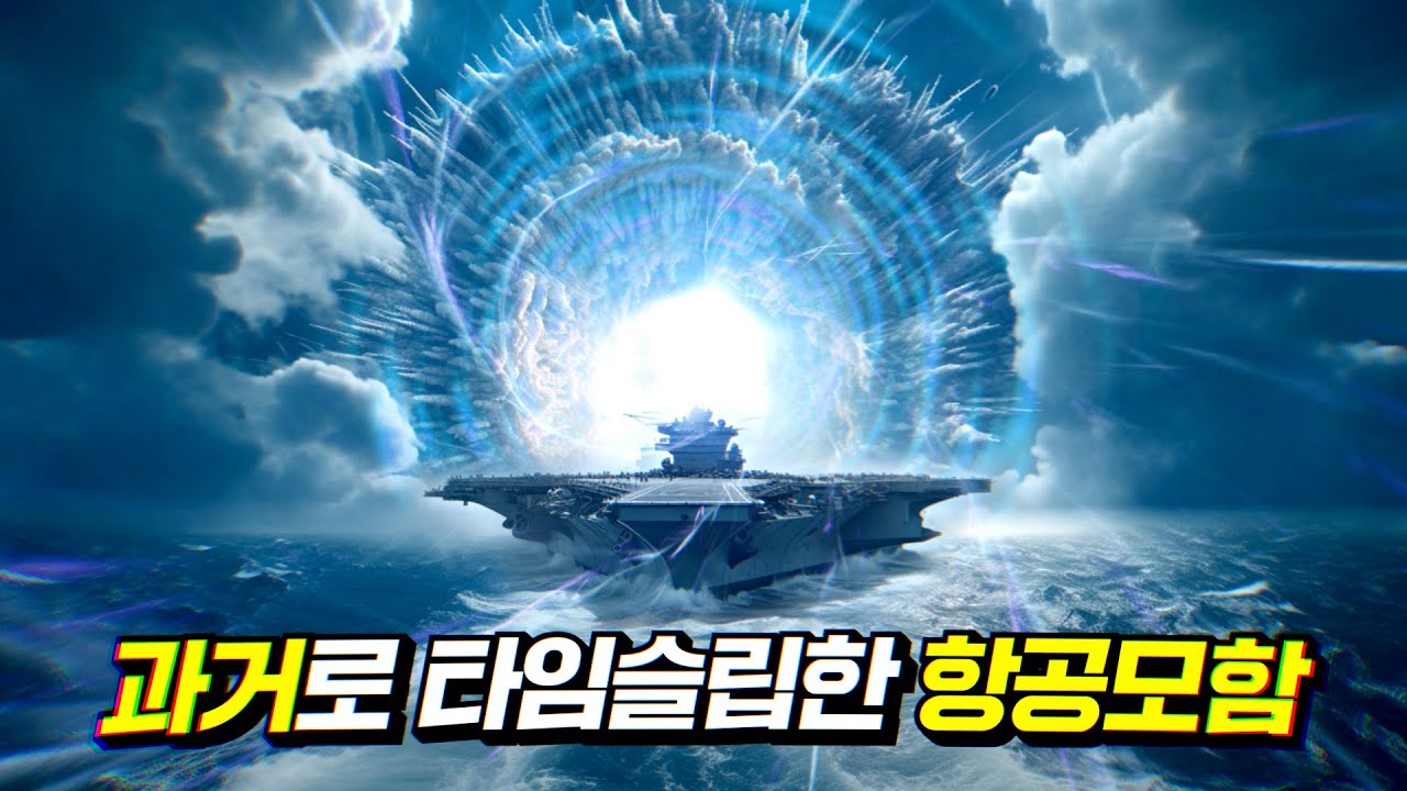 1941년 태평양전쟁 시점으로 타임슬립한 역대급 화력의 항공모함 | 결말 포함