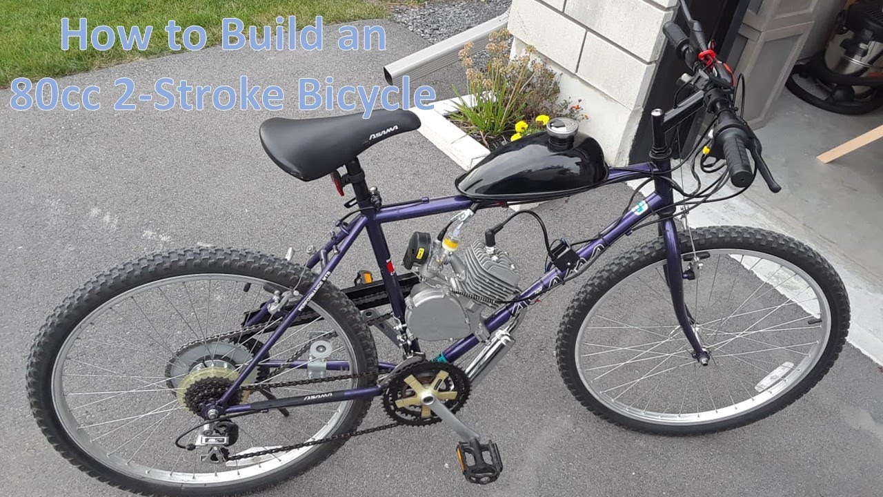 80cc 2-Stroke Bicycle Engine Kit Worth it? let's Find out! #canada