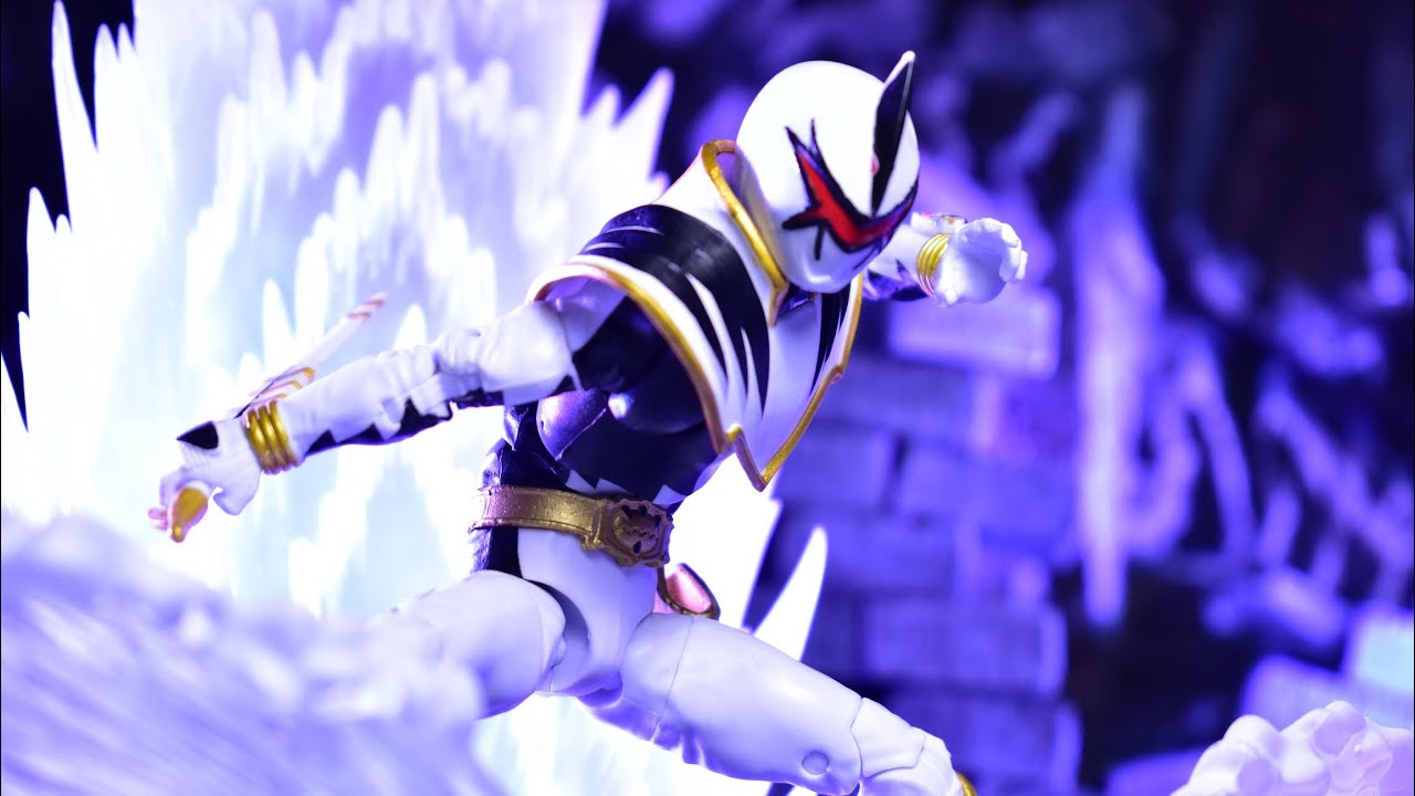 Power Rangers Lightning Collection Dino Thunder White Ranger Abarekiller Review