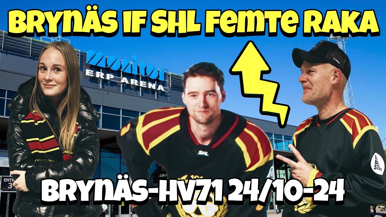 Brynäs IF SHL femte raka - Brynäs-HV71 24/10-24 (Avsnitt 52)