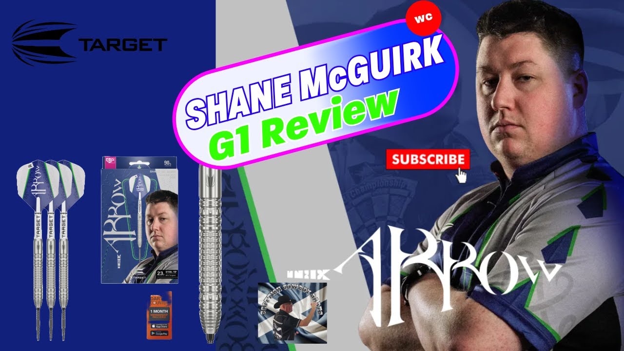Обзор дартса Shane McGuirk Gen 1 Target