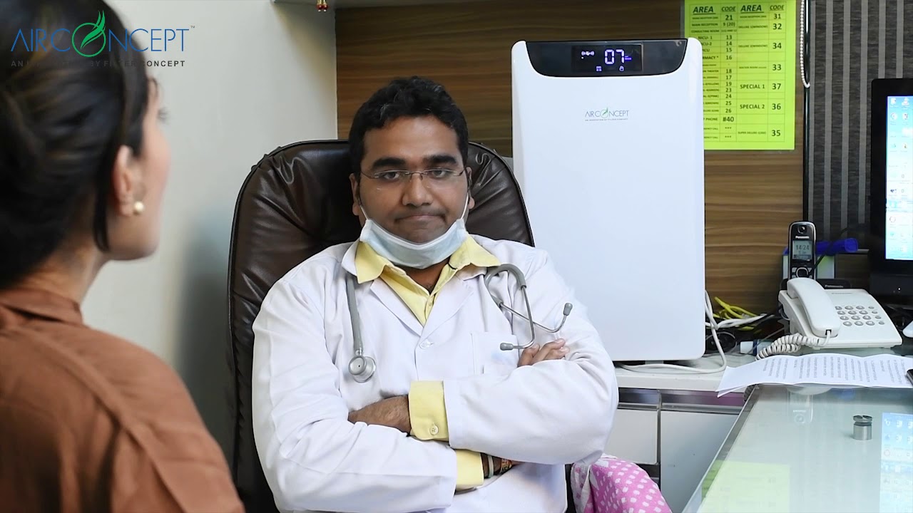 Air Purifier for Healthcare industry - Hospitals & Clinics - Dr. Bhavik (Cyril Hospital) Interview.