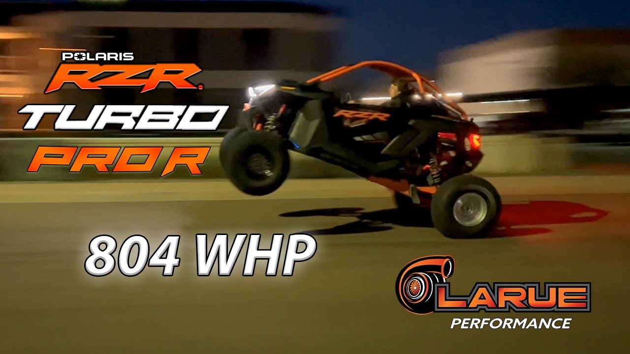 804 WHP LaRue Compound Turbo Pro R Long Jump & Wheelie