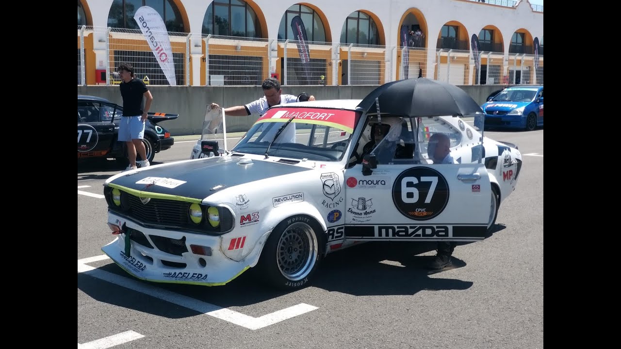 Mazda RX2 RS Capella at the Circuito Monteblanco 2025 ANPAC race