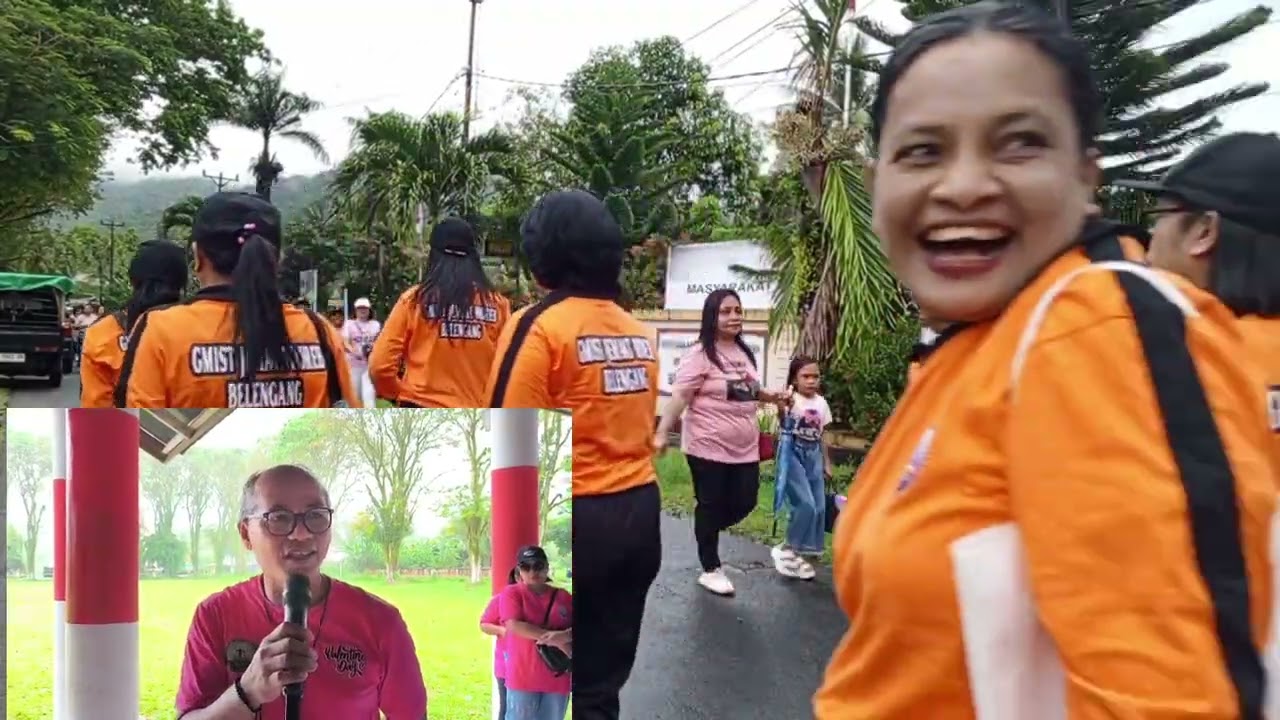 Sabtu,14/02/2026,HUT Pelka Ibu Sinode GMIST Ke 75 Thn Kegiatan Jalan Sehat di Resort Manganitu
