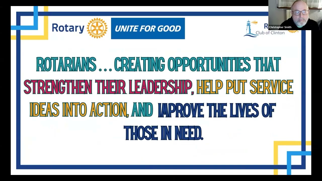 Rotary Meeting featuring City of Clinton Neighborhood Improvement Committee