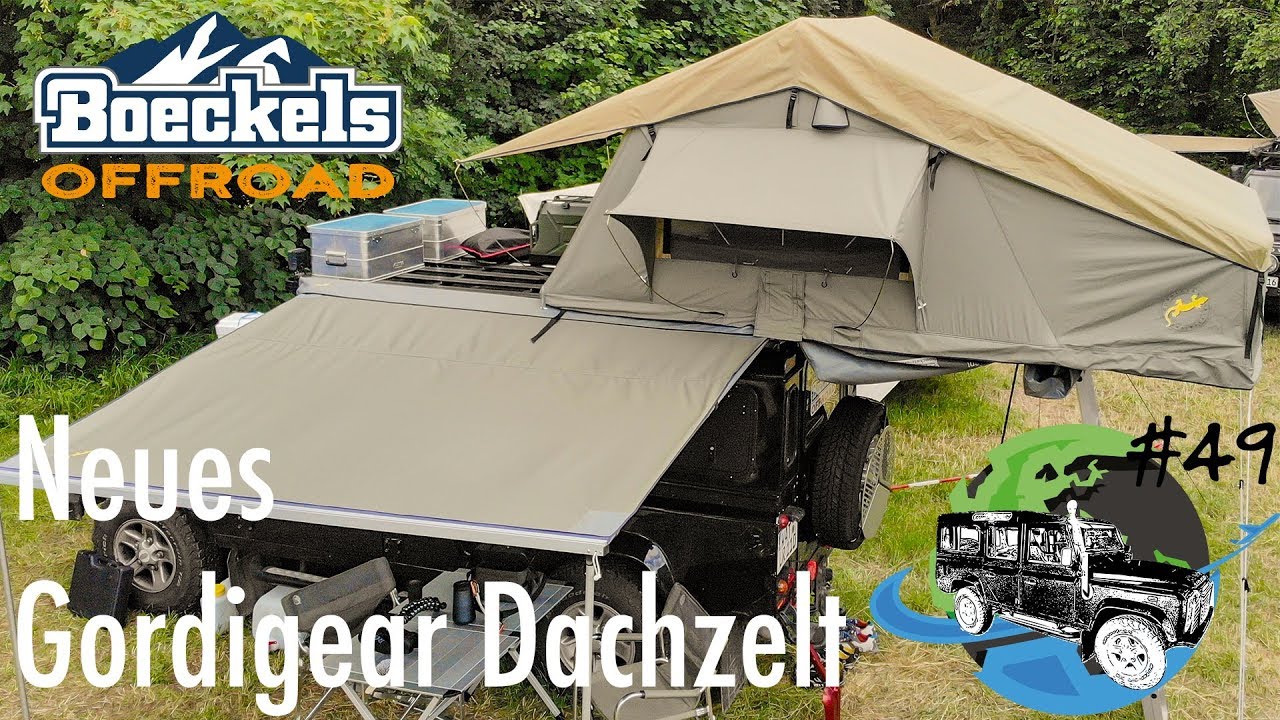 Neues Gordigear Dachzelt - Defender zum Camper - Adventuremobil #49