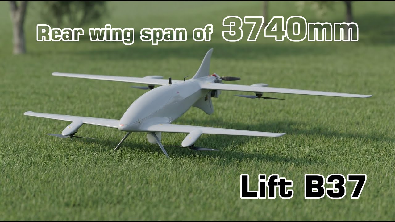Motionew | Lift B37 Hybrid VTOL | 15h Flight & 18kg Payload