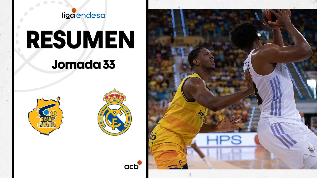 Gran Canaria - Real Madrid (67-95) RESUMEN | Liga Endesa 2022-23