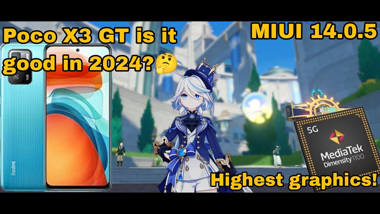 Poco X3 GT Genshin Impact Highest Graphics - Dimensity 1100