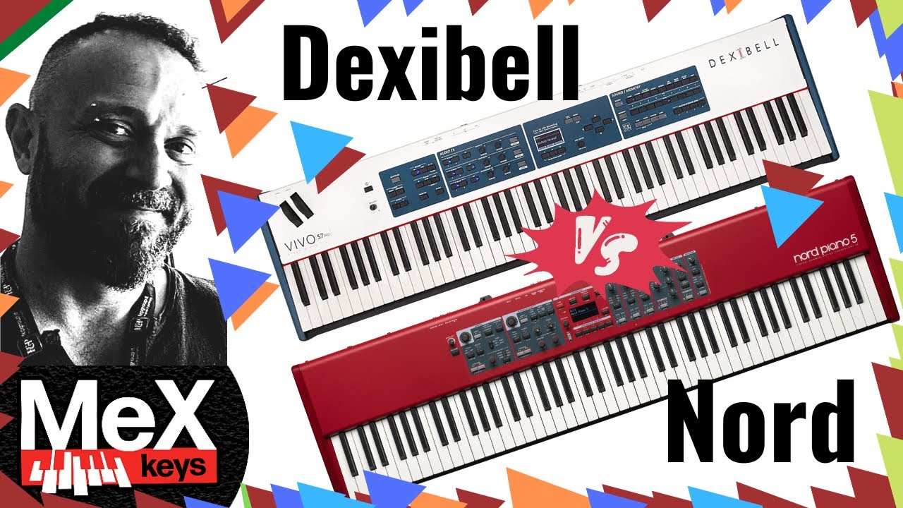Nord Piano 5 vs Dexibell Vivo S7 Pro by MeX (Subtitles)