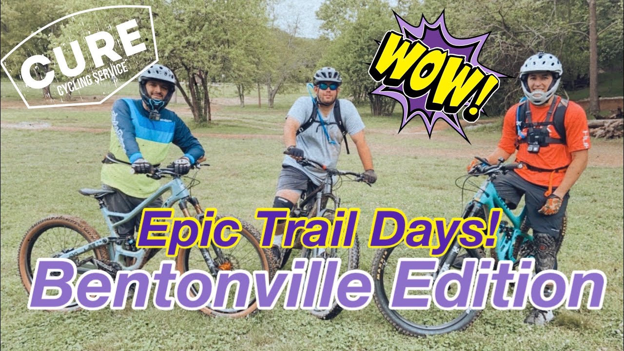 The Mountain Biking Trails in Bentonville AR are the best!! Slaughter Pen And Coler Bike Preserve!!