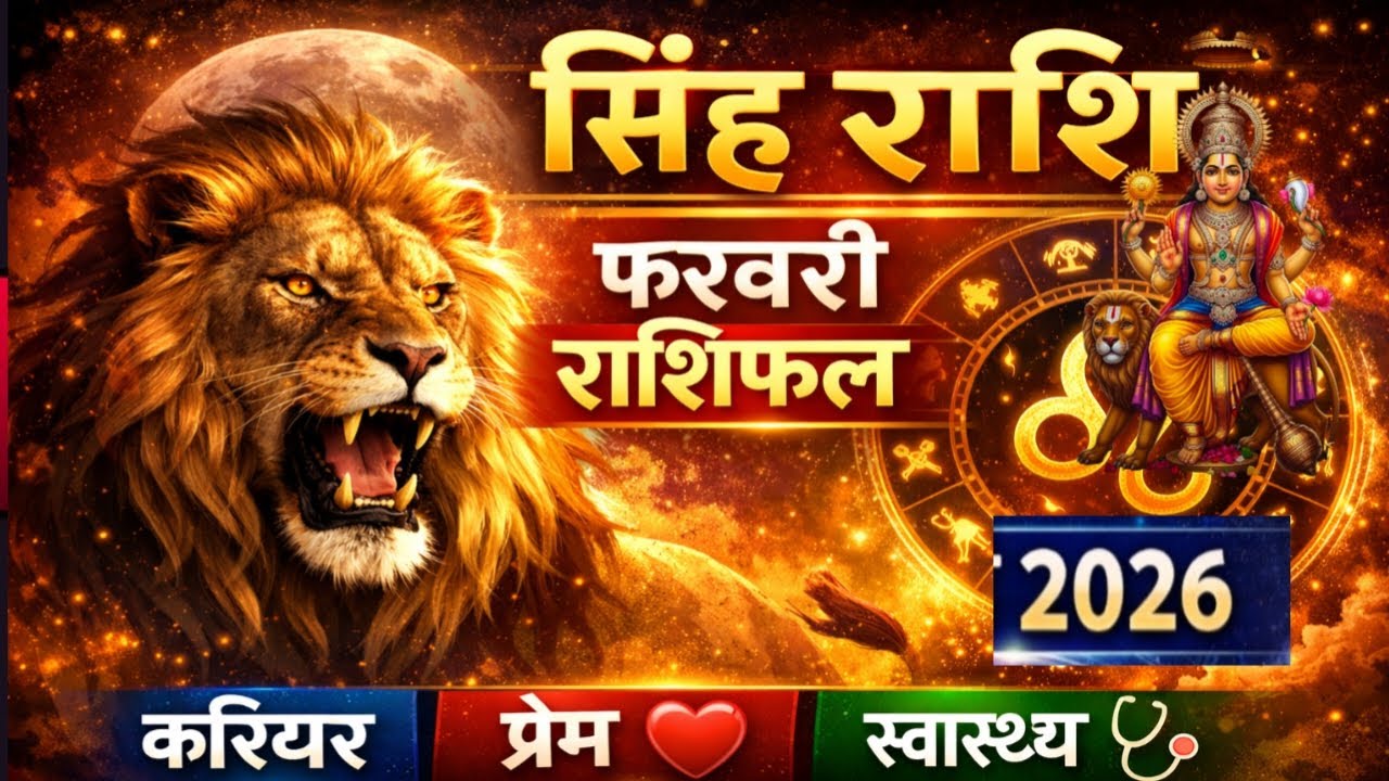 सिंह राशि फरवरी राशिफल 2026 | Singh Rashifal fabruary 2026 | Leo prediction fabruary 2026