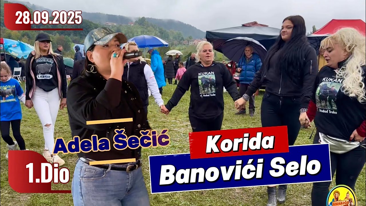 Veliki teferić i korida Banovići Selo Adela Šečić i Nećko i Hari 1.dio 28.09.2025