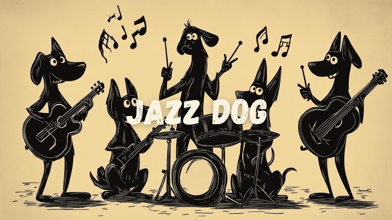 Relaxing Jazz Dogs: 2-Hour Chill Vibes | Animated Dog Band & Cozy Beats | Relax Your Body & Mind