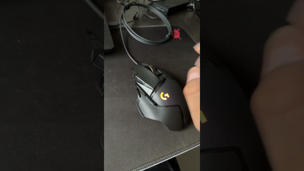 Logitech g502 drag click my new mouse❤️&zwj;🔥🥵 #shorts