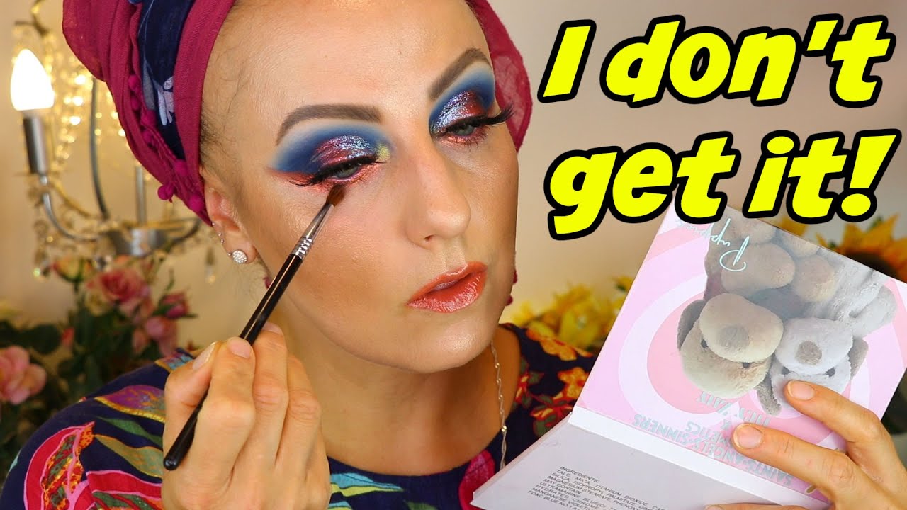 No need for being rescued? | GRWM | Puppies Palette from Saints Angels Sinners Cosmetics