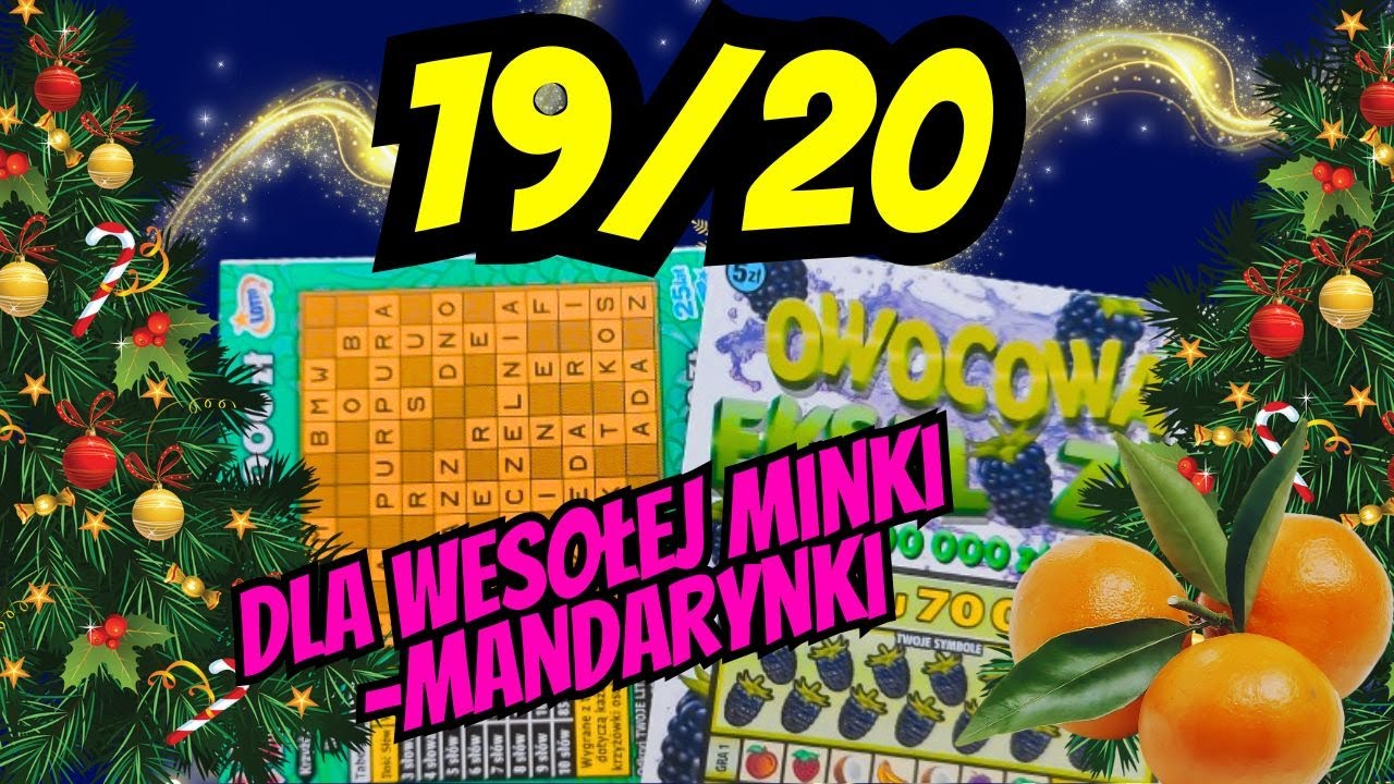 [Zdrapki Lotto] 🎄🌟🤶JUŻ TAK BLISKO...🤶🌟🎄
