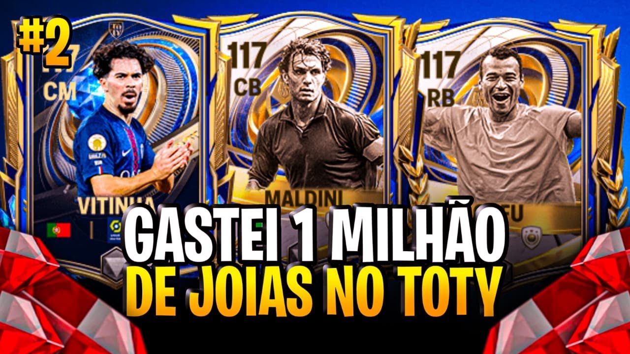 GASTANDO 1 MILHÃO DE JOIAS NO EVENTO TOTY PT.2😱 GANHEI 3 NOVAS CARTAS DO POTE A!!🔥