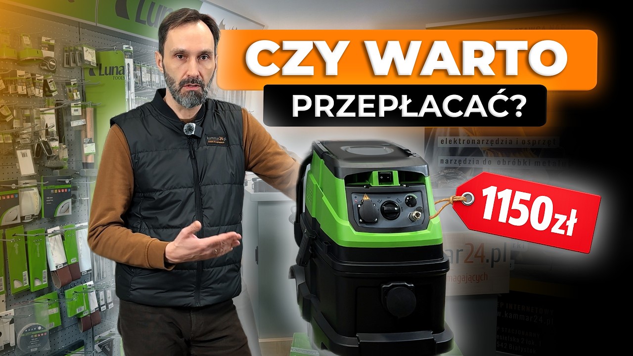 Tani i dobry ODKURZACZ PRZEMYSŁOWY na 2026 rok