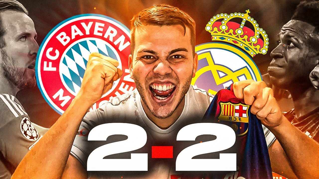 Mi Reaccion al Bayern 2-2 Real Madrid!! (Se han salvado de perder 8-2&hellip;)