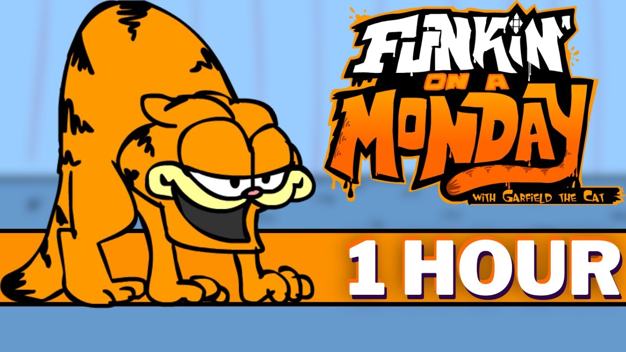 LASSAGA - FNF 1 HOUR SONG Perfect Loop (Vs Garfield I Funkin' On a Monday I FNF Mods)