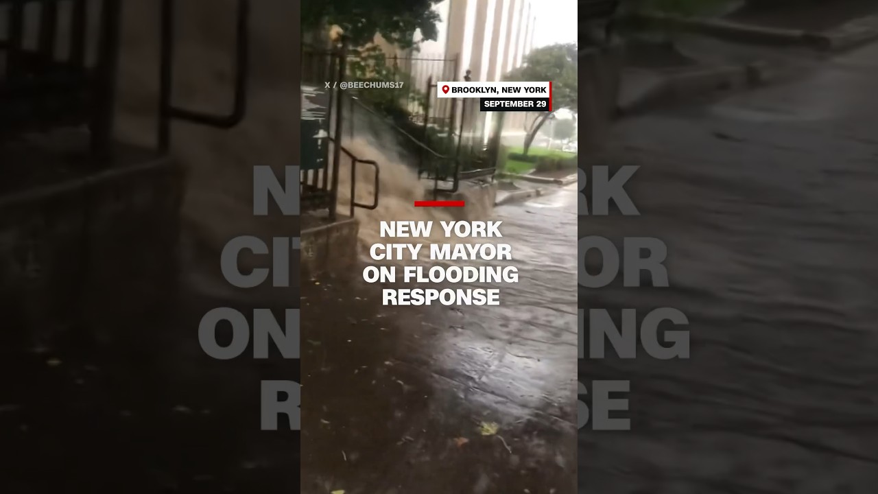 New York City mayor on flooding response