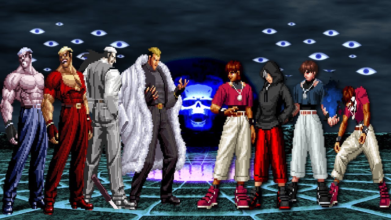 El Psicópatas Mas Peligroso De KoF Contra El Descendiente De Orochi Yamazaki Team Vs Chris Team