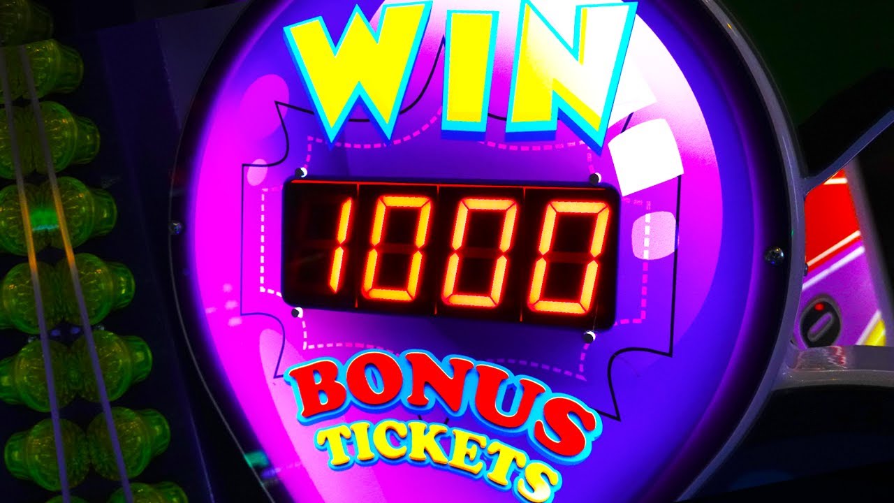 EASIEST WAY TO WIN 1,000 TICKETS AT THE ARCADE!