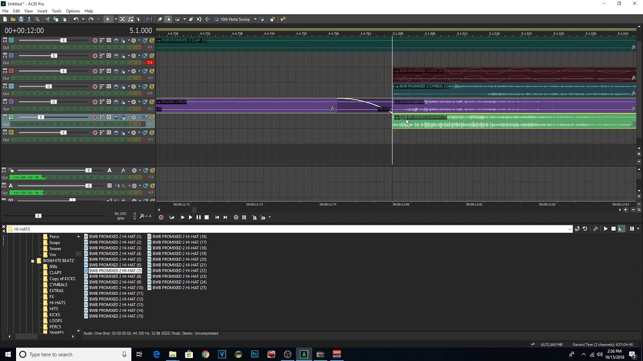 DJ Pain 1 Making a Beat from Scratch - Beatmaking Video 2018