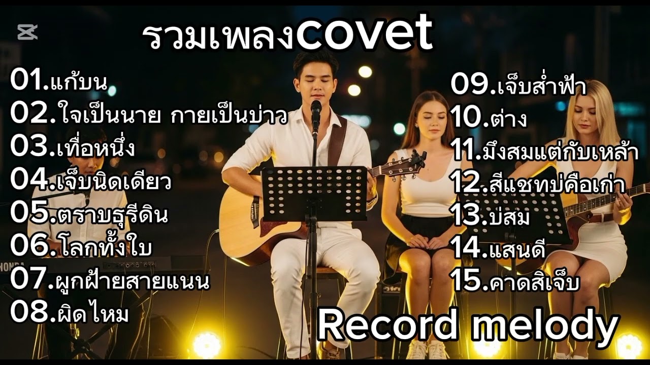 Cover อะคูสติก สายคิดถึง ฟังสบายๆ | record melody