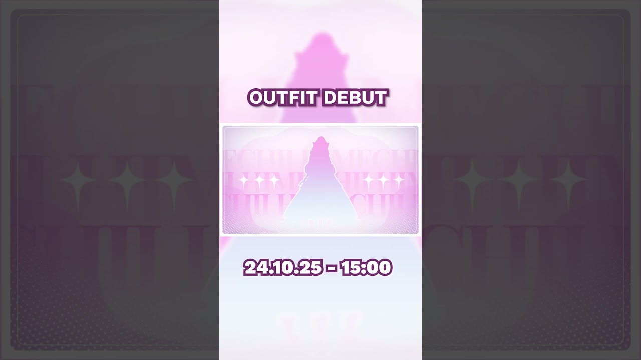 VTUBER 🌸 OUTFIT DEBUT 🌸 #shorts #gervtuber #anime