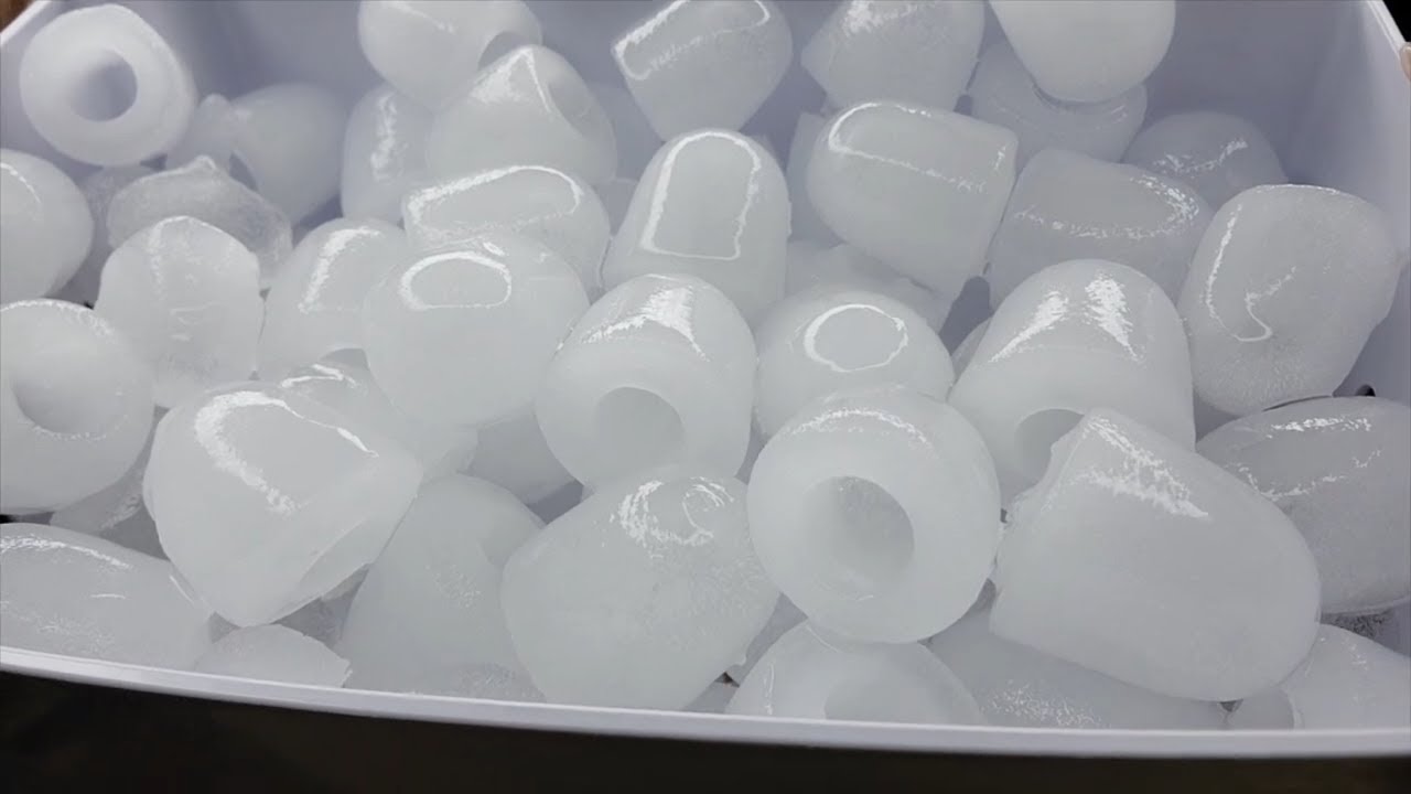 BASKET OF IGLOO ICE | NONSTOP CRUNCHES | #iceeating #asmr #asmrice