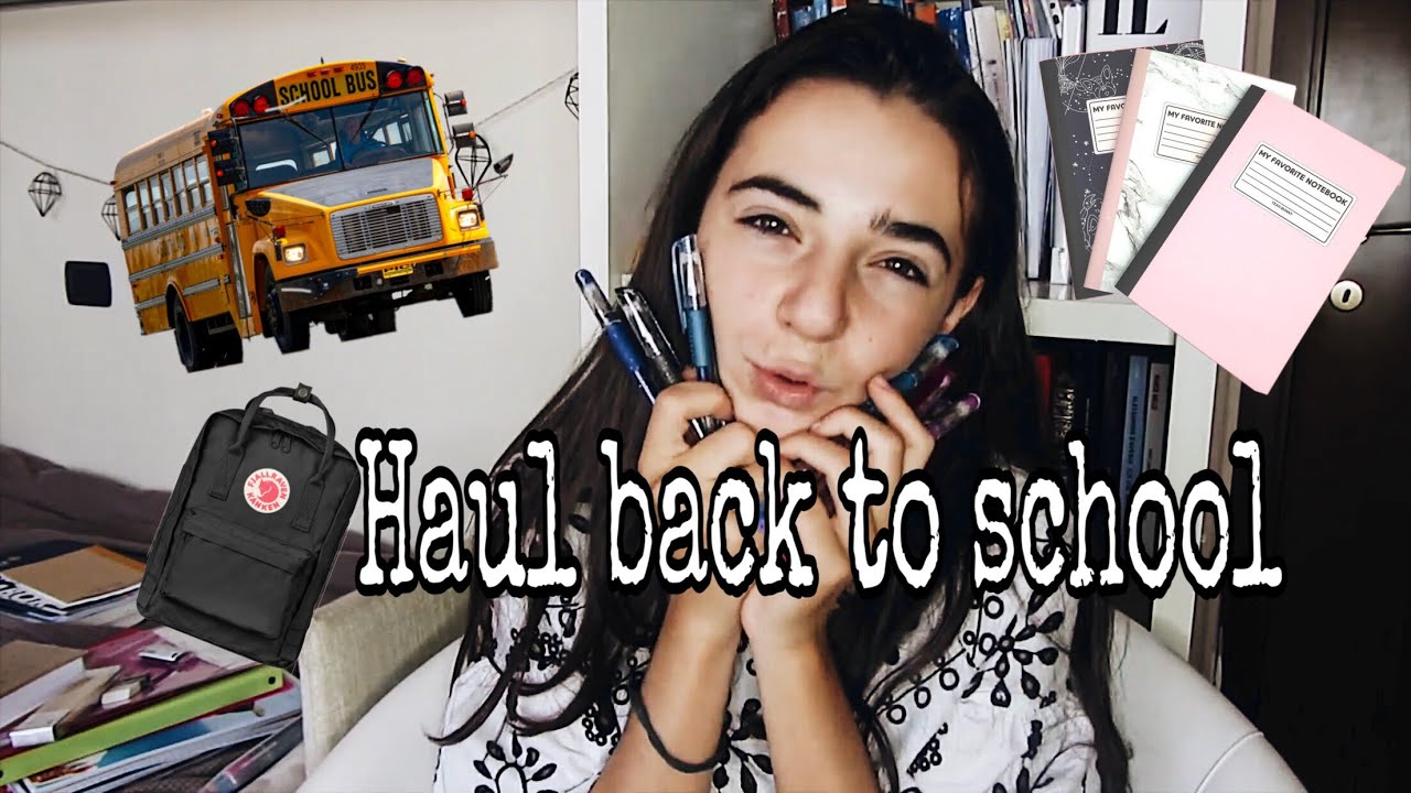 Haul back ti school 💕 || Lo||