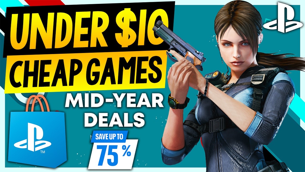 МОРЕ ПОТРЯСАЮЩИХ скидок в PSN до $10! Летняя распродажа в PSN: дешевые игры для PlayStation, кото...