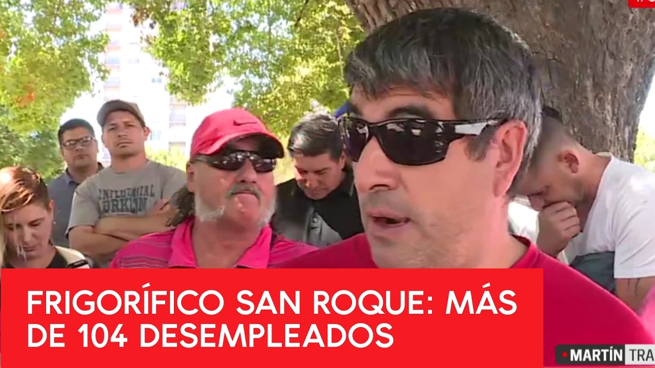 Empleados del FRIGORÍFICO SAN ROQUE: 
