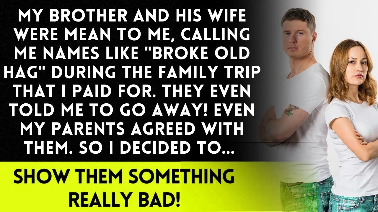 My Brother and His Wife Insulted Me, But They Didn't Expect What Happened Next!