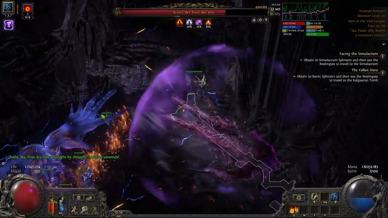Path of Exile 2 Oracle Spell Totem Spark vs Xesht T3
