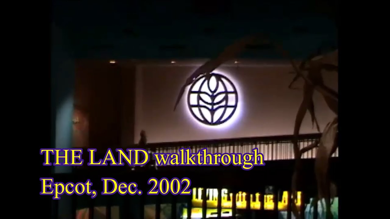The Land Pavilion - 2002 Walkthrough - Epcot - Dec. 2002