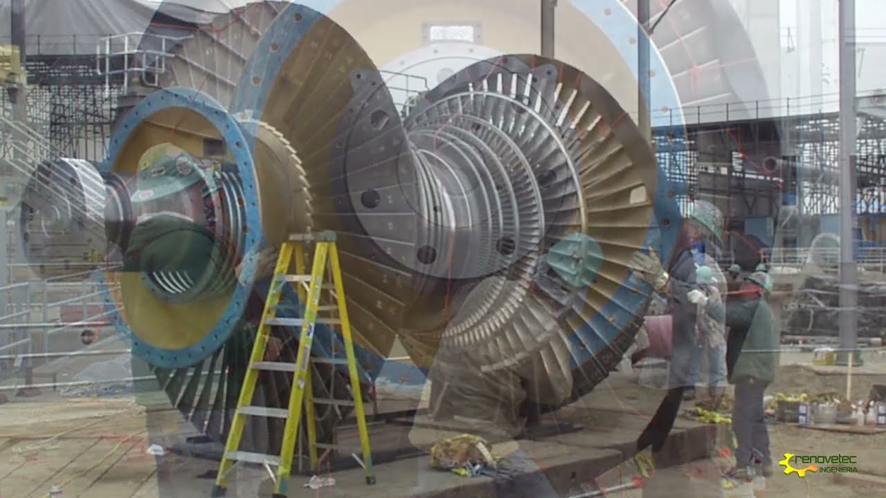 MONTAJE TURBINA SIEMENS PASO A PASO