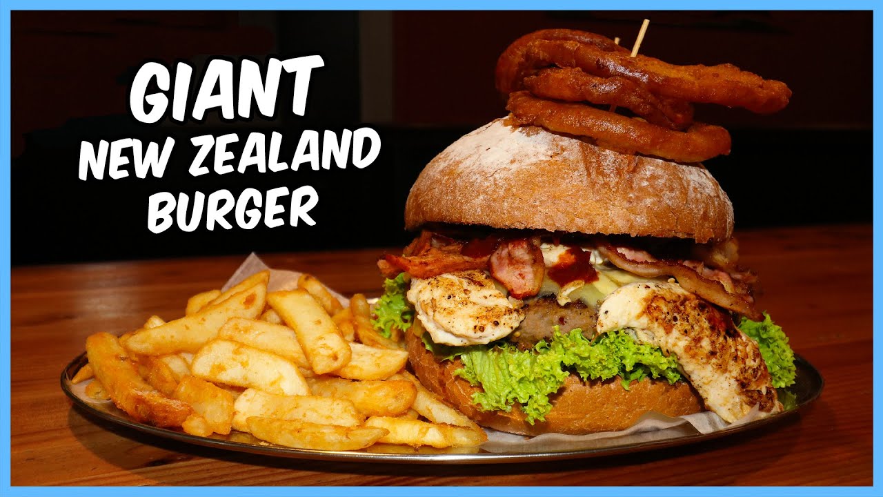 144 PEOPLE HAVE FAILED THIS GIANT NEW ZEALAND CHEESEBURGER CHALLENGE!